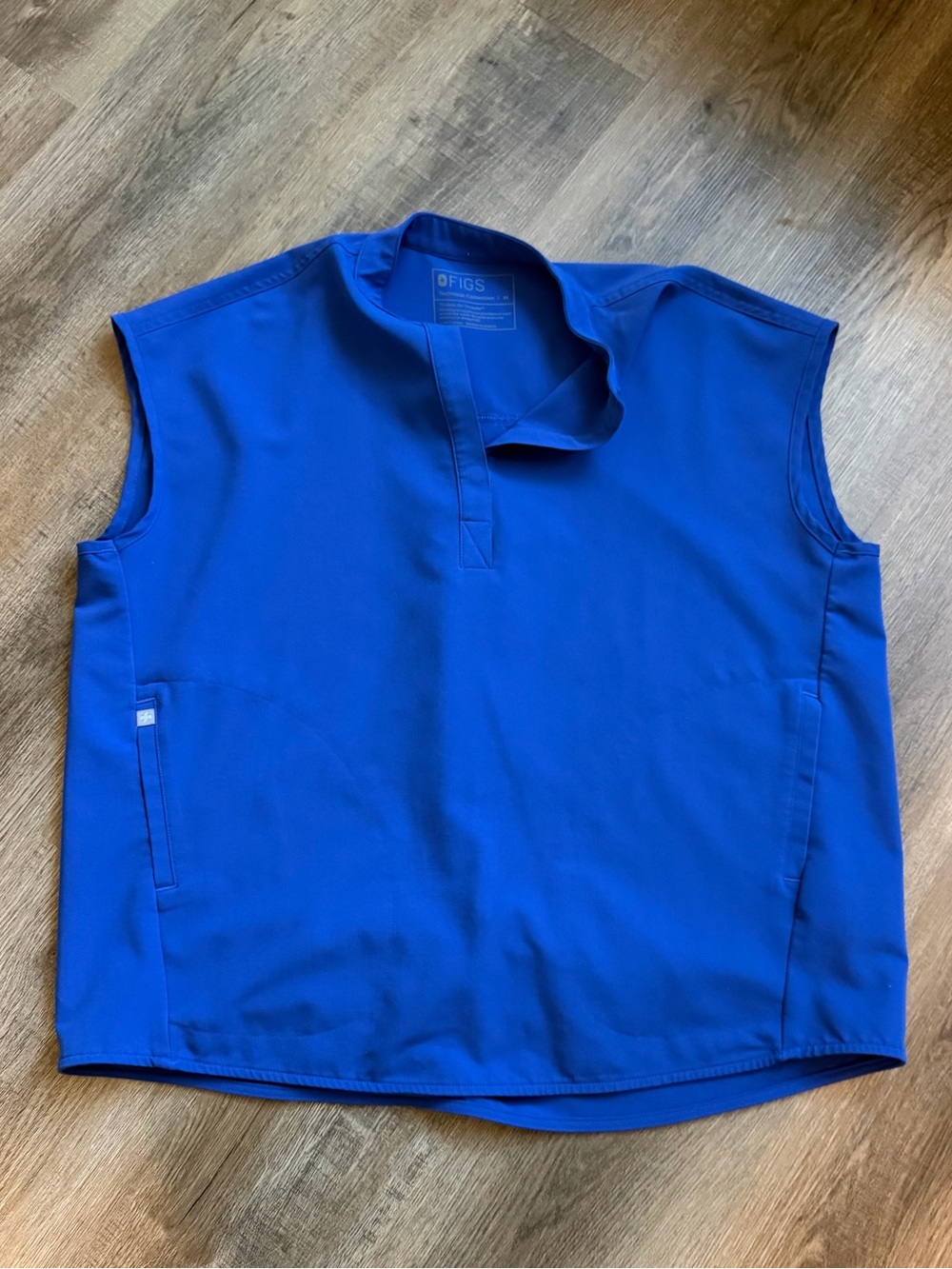 Figs Women's Royal Blue Rafaela Scrub Top